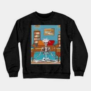 Namaste Skeleton Crewneck Sweatshirt